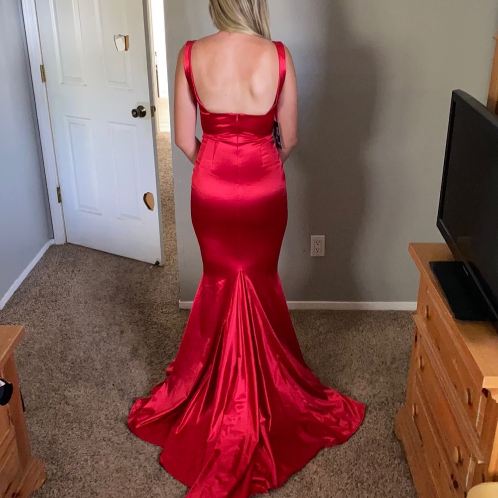 Adriana Mermaid Gown with Train